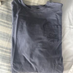Vineyard Vines Blue/Grey long sleeve T-shirt